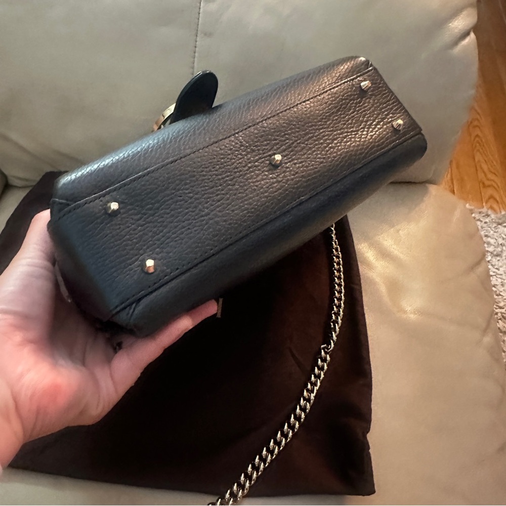 ❌SOLD❌Gucci Interlocking Flap Tote Bag with Chain Shoulder Bag - Picture 10 of 16